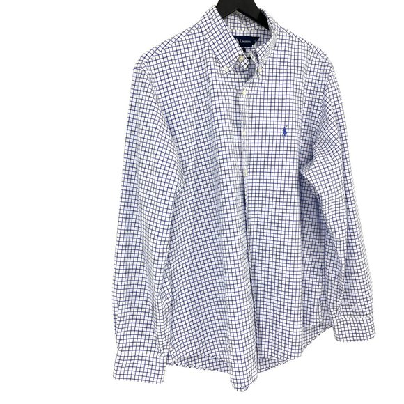 VTG RALPH LAUREN Graph Check Custom Fit Shirt - Picture 3 of 16